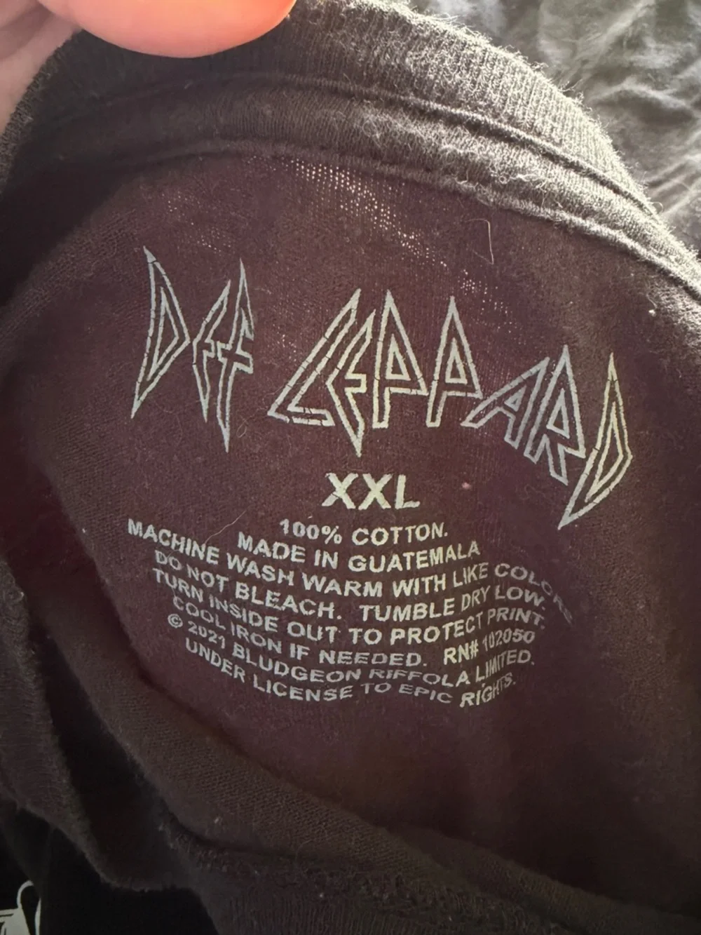 Def Leppard Rocker Tee - Picture 3 of 3